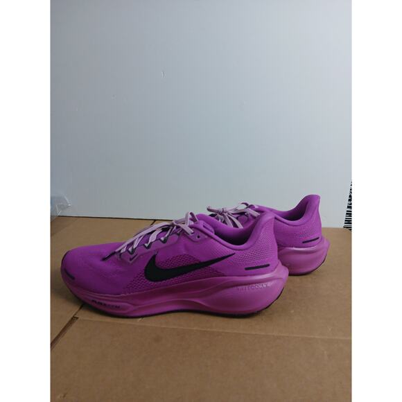 USED Nike Mens Running Shoes Hyper Violet/Vivid Grape/Beyond Pink/Black-Sz 11.5 - Picture 1 of 4